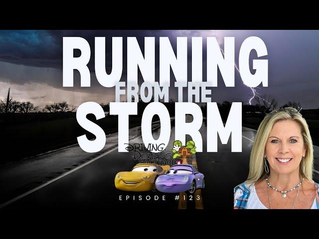 Running From a Disney Storm On the Way To A Showing!  Driving Disney's Backyard- Episode #123