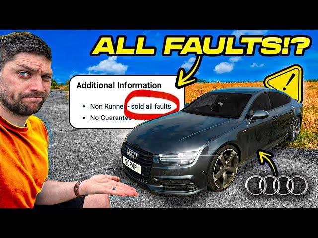 I TOOK A MASSIVE GAMBLE ON THIS NON RUNNER AUDI A7 FROM BCA!...