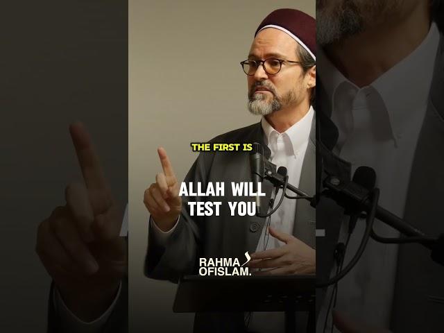 Allah will test you #shaykhhamzayusuf #islamicreminder #video #quran #allah #alhamdulillah