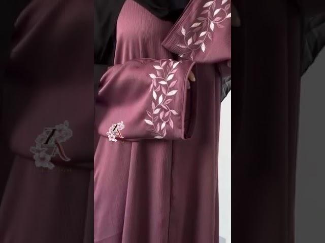 Premium quality embroidery abaya by zahras abayas ️