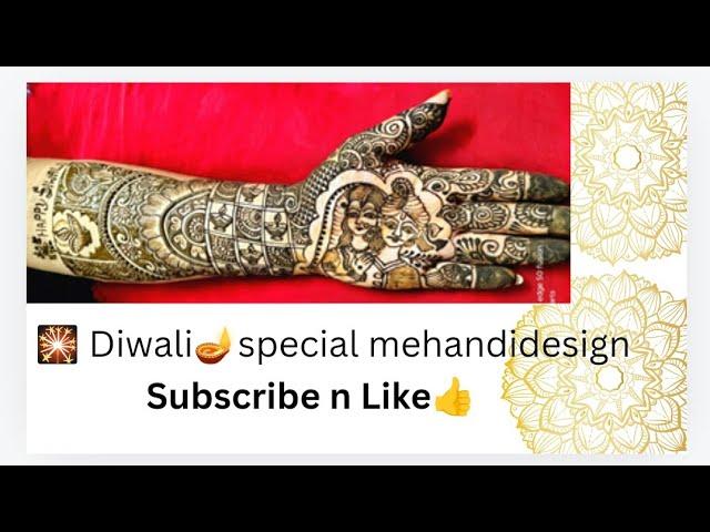 #mehandidesignfor Diwali🪔to make ur festival🪷more joyful#mehndi#mehandidesign for wedding2024