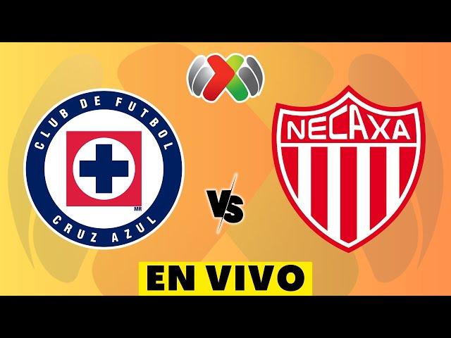 CRUZ AZUL VS NECAXA EN VIVO - LIGA MX APERTURA 2024 - JORNADA 11 -  DONDE VER EN VIVO