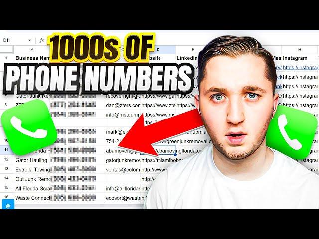 How To Scrape High Quality Phone Numbers