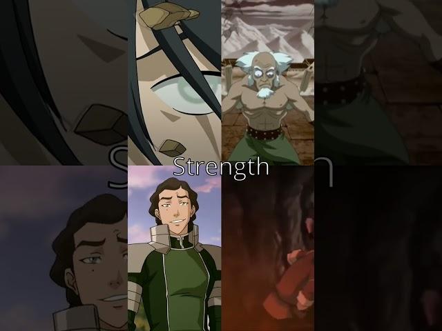 Toph vs Bumi vs Kuvira vs Bolin