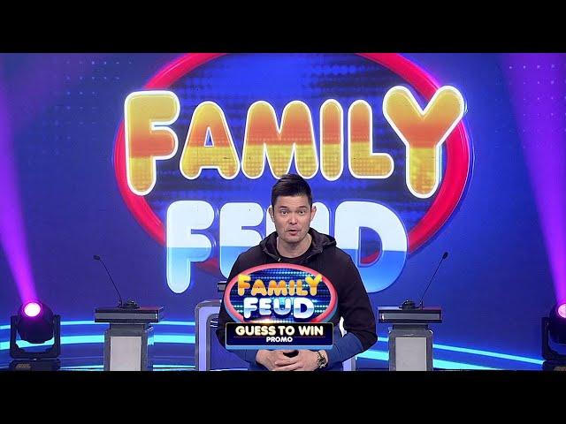 Agahan ang pagsali sa 'Guess To Win' promo ng 'Family Feud'