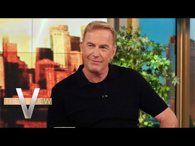 Kevin Costner Talks 11-Minute Standing Ovation For 'Horizon' | The View