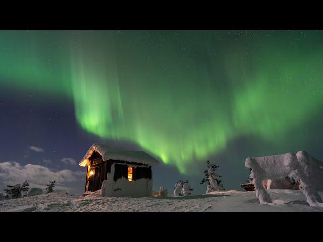 Northern Lights Experience in the Finnish Lapland (EN & BG subs) 4K