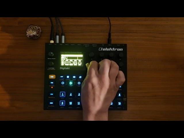 Couchtable Sessions no.1 #digitakt - Oldschool Techno Dub House  LoFi Mini Live Jam 127 bpm