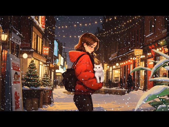 Winter Vibes with Lofi Beats | Relaxing Music for Chilly Nights and Snowy Streets