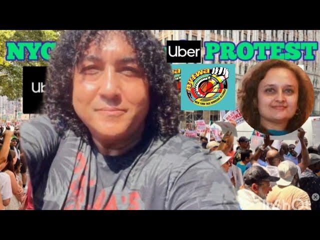 NYC Uber drivers protest to stop Uber App lockouts, July 17th