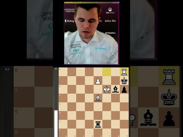 IS IT MATE OR BLUNDER??? #chess #carlsen #blunder