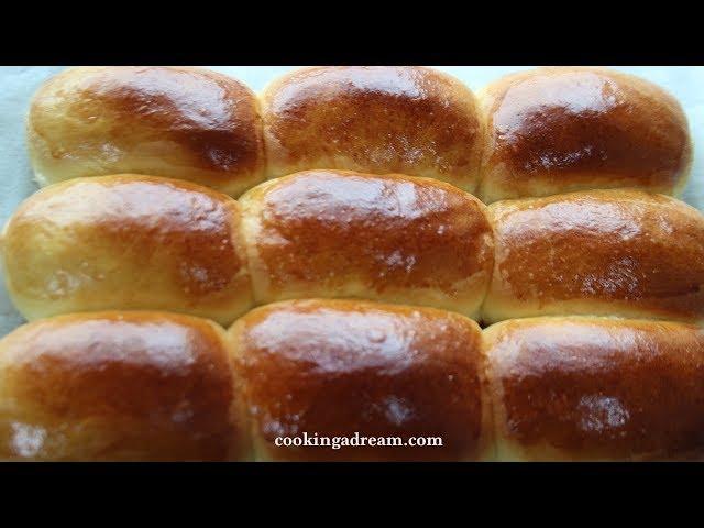 Soft Garlic Bread Recipe/Dinner Rolls--Cooking A dream