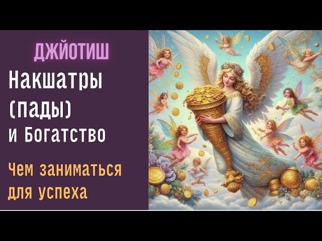 Финансы и астрология. Секреты накшатр (пады). Чем заниматься для успеха и богатства?  | Джйотиш