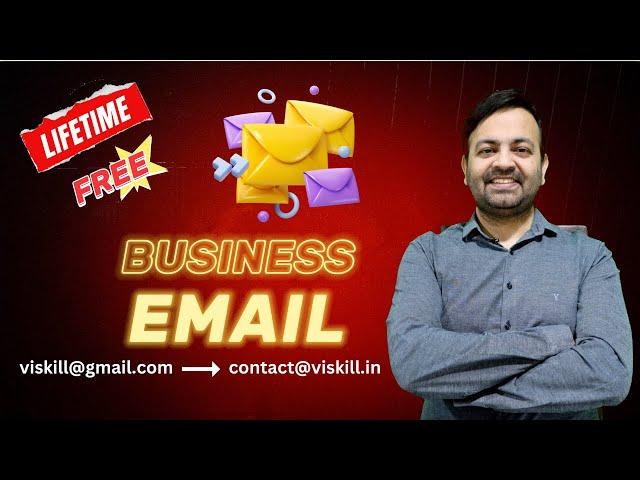 Lifetime FREE Business Email | @technovedant