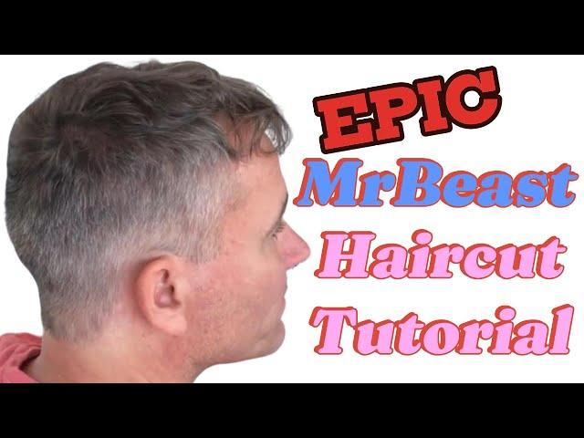 EPIC MrBeast haircut tutorial by Vivyan Hermuz #vivyanhermuz #mrbeast #haircut#hairstyle #epic #top