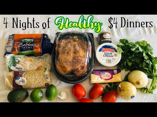 Extreme Grocery Budget Challenge 4 Nights of $4 Dinners | $16 Total for 2 Adults & 1 Toddler