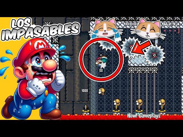 NO PROMETO PASAR NINGÚN DE ESTOS IMPASABLES | SON 99% IMPOSIBLES #howlgameplays #smm2  #nintendo