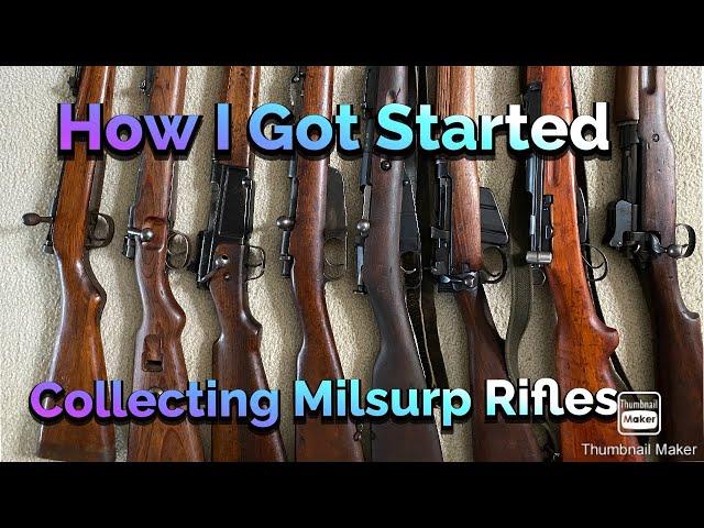 How I got started collecting milsurp rifles