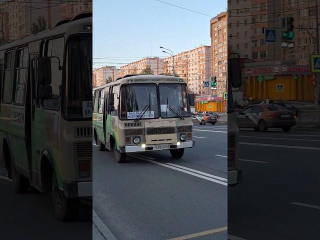 Автобус ПАЗ по бесплатному компенсационному маршруту в г. Самара #пазик #самара #автобус