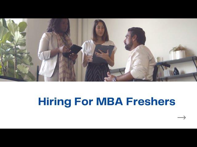 Hiring For MBA Freshers | MBA Jobs | Career Opportunities | Phoenix | BDE Jobs |