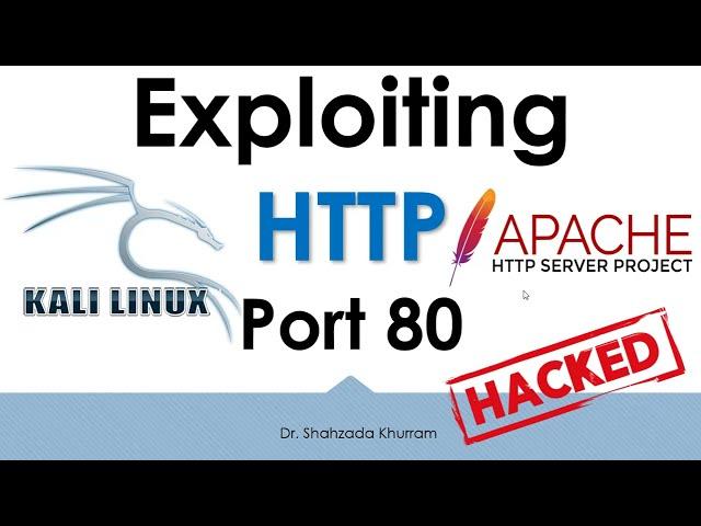 Exploiting HTTP Port 80 | Kali Linux - Metasploitable2 | Lab