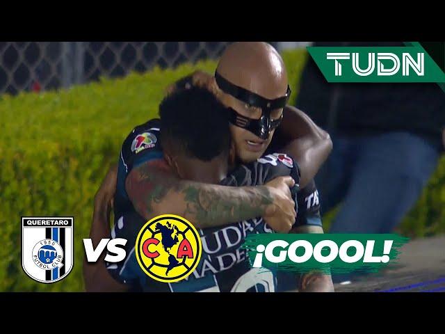 ¡Gol de Gallos! Nahuelpán empata el partido | Querétaro 1 - 1 América | Liga Mx - J-5 CL-2020 | TUDN