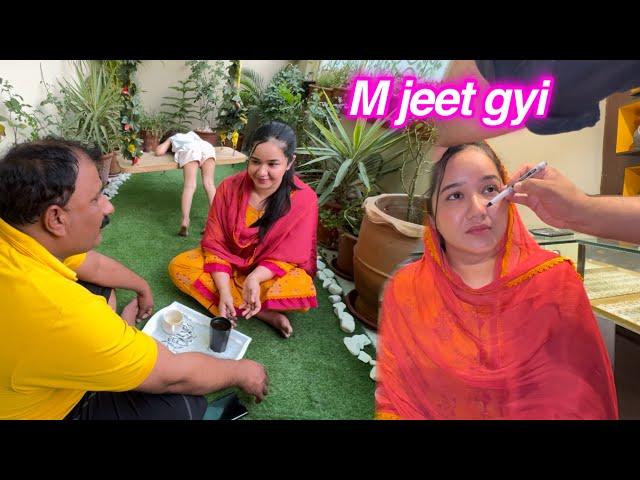 Meri jeet hui | subko hara diya | nose piercing | sitara yaseen vlog