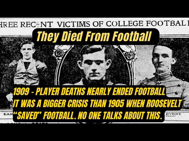 The Day Football Almost Died: Unveiling the Untold Story of The 1909 Crisis