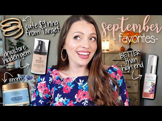 SEPTEMBER FAVORITES // Some drugstore gems + lifestyle faves!