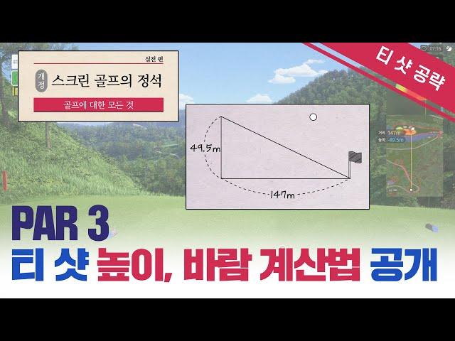 Knowing the calculation for par 3 tee shots increases your chances for birdies!