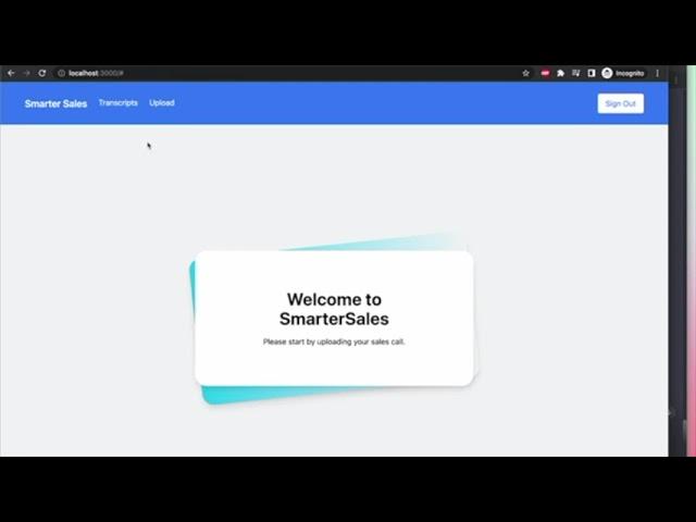 Smarter Sales Demo