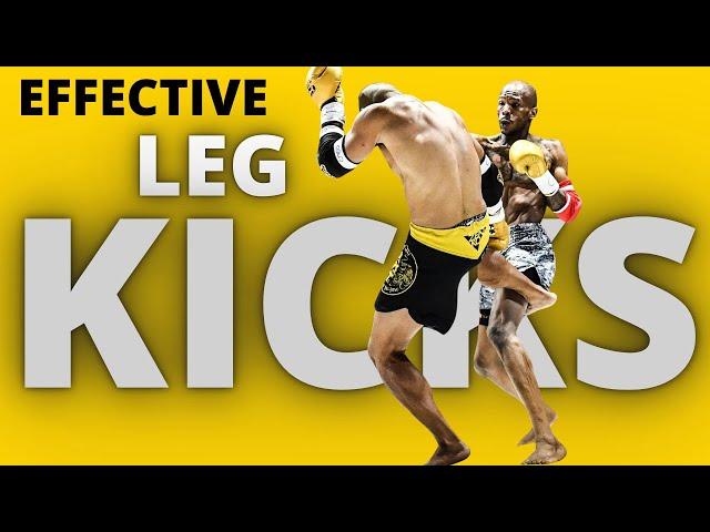 3 Effective Low Kicks for Muay Thai and Kickboxing