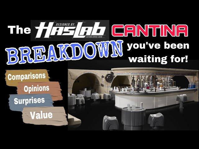 The Ultimate Star Wars Vintage Collection Haslab Mos Eisley Cantina Breakdown!