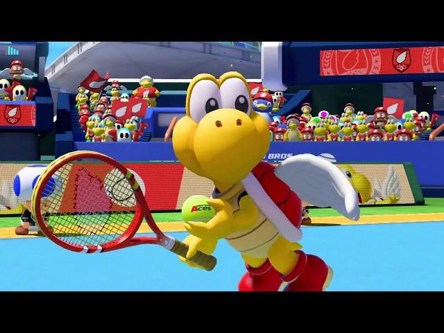 Mario Tennis Aces: Parakoopa - Gameplay