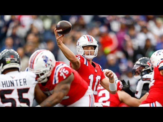 Every throw & rush by Drake Maye in debut vs. Texans | Week 6