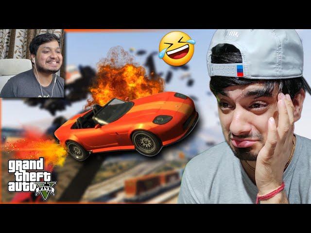 Getting Bullied in GTA 5 EXTREME CAR RACE 