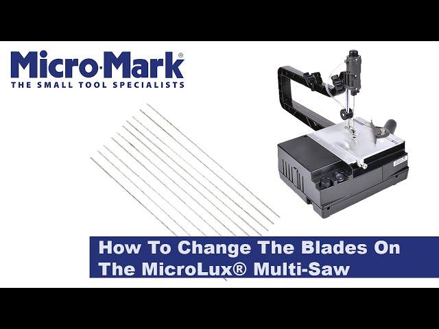 How To Change The Blades On The MicroLux® Variable Speed Multi Saw