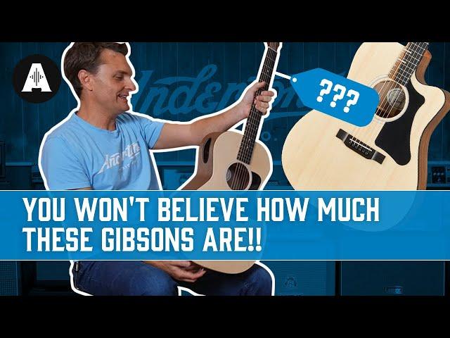 NEW Gibson Generation Collection - Gibson's Most Affordable Acoustic Guitars!