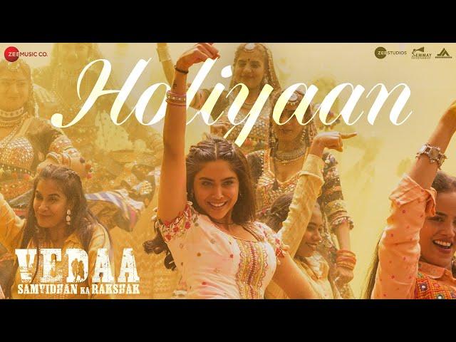 Holiyaan - Vedaa | John Abraham & Sharvari | Nikhita Gandhi, Asha Sapera, MC Square, Yüva, Arushi K