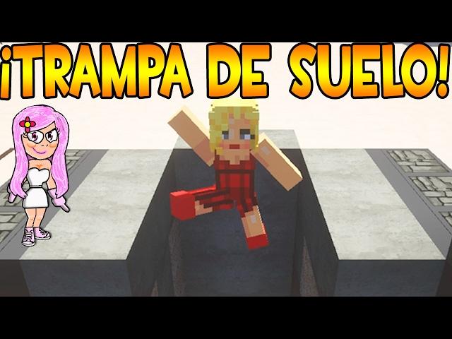 TRAMPA DE SUELO | CÓMO HACER |TROLLEANDO EN MINECRAFT