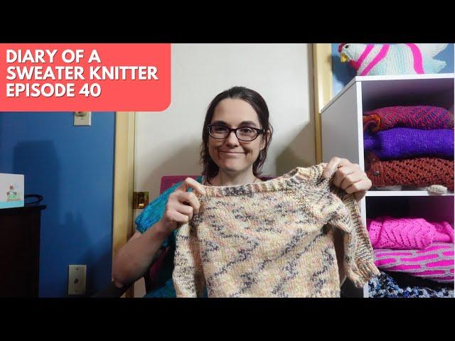 Working on Baby Knits | Knitting Podcast - Episode 40 | Diary of a Sweater Knitter
