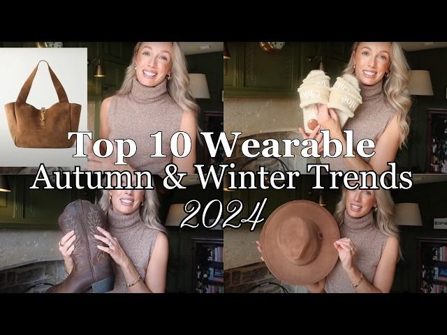 10 WEARABLE TRENDS FOR AUTUMN WINTER 2024 + OUTFIT IDEAS 