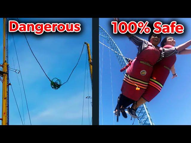 Why Are SlingShots Dangerous and SkyCoasters Safe?