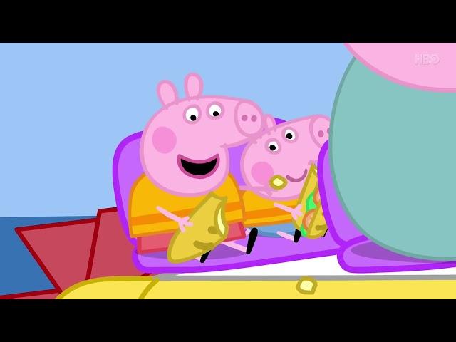 Prasátko Pepina Peppa Pig S04 E42 E43 E44 Zahradní hry Projížďka na loďce Pan Býk v obchodě