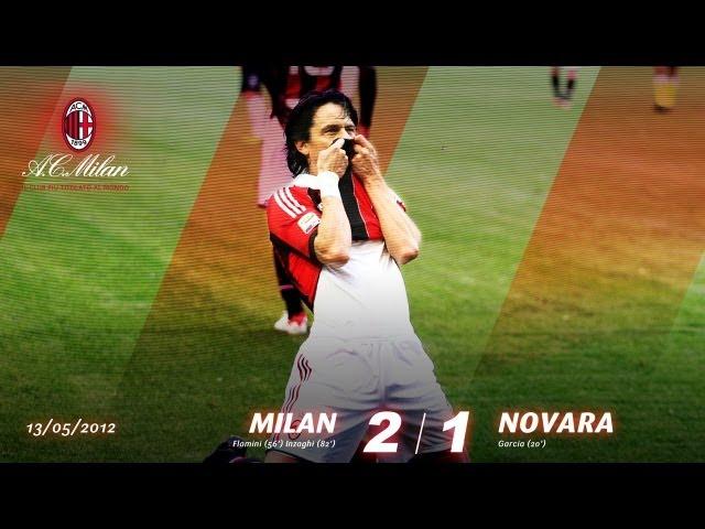 Milan-Novara Highlights 2-1