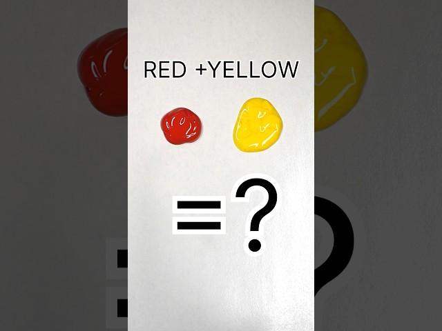 How to Make Vibrant Orange Color | Mixing Trick! (Cr