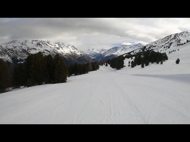 Top to Bottom Blue Sanglier, Lac, Forestiére and Girarde  Val Cenis/Termignon Ski