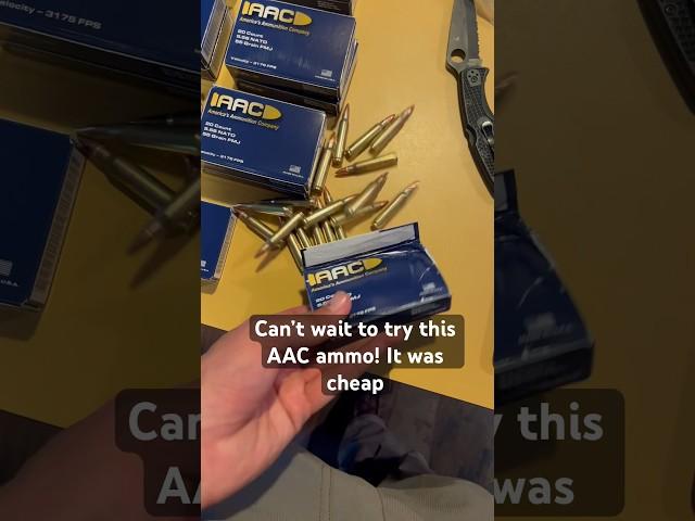 Cheap 5.56 we will see if it’s good #ammo #ammunition #rounds #guns #cheap #shooting #rifle #cool