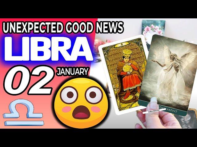 Libra   UNEXPECTED GOOD NEWS horoscope for today JANUARY 2 2024  #libra tarot JANUARY 2 2024