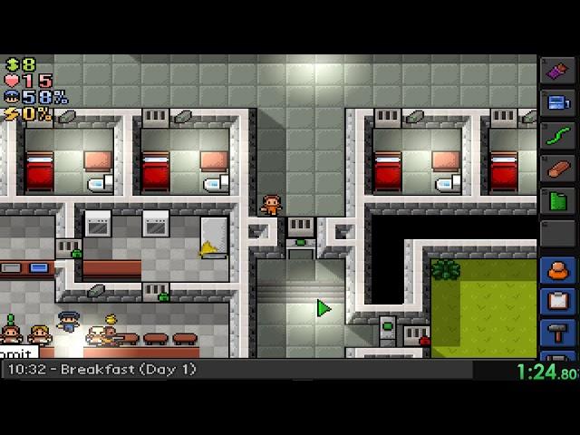 The Escapists HMP-Irongate World Record Speedrun (4:07)